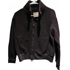 Everlane The Renew Fleece Bomber Jacket M Coat Teddy Grunge Minimalist